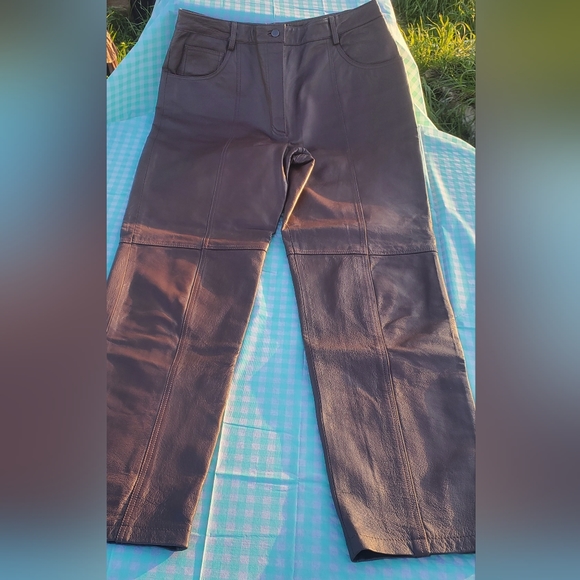 Together Leather Pants 14Tall - Picture 1 of 5